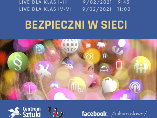 Bezpieczni w sieci – live dla uczniów i nauczycieli