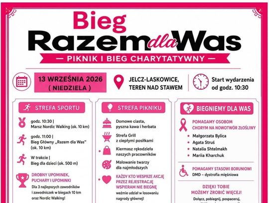 Bieg i marsz"Razem dla Was"