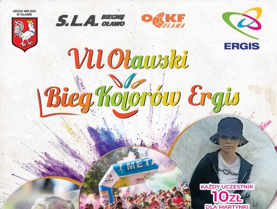 Bieg Kolorów - pamiętajcie o zapisach