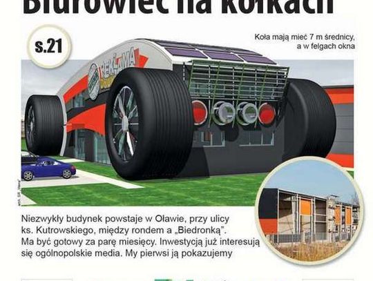 Biurowiec na kółkach