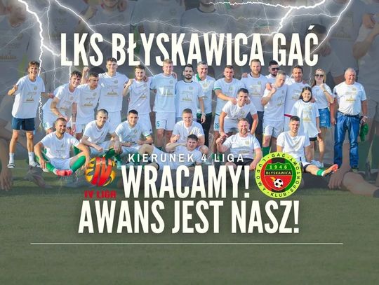 "Błyskawica" i "Bielawianka" wracają do IV ligi