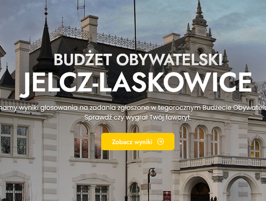 Budżet Obywatelski w Jelczu-Laskowicech. Ogłoszono wyniki