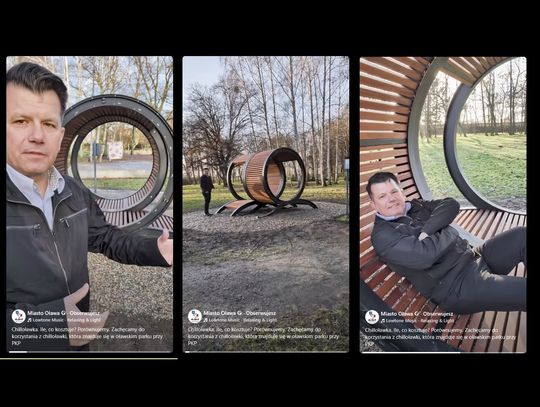 Burmistrz Oławy broni ławki za 120 tys. zł. Przekonuje? Burmistrz Oławy broni ławki za 120 tys. zł. Przekonuje?