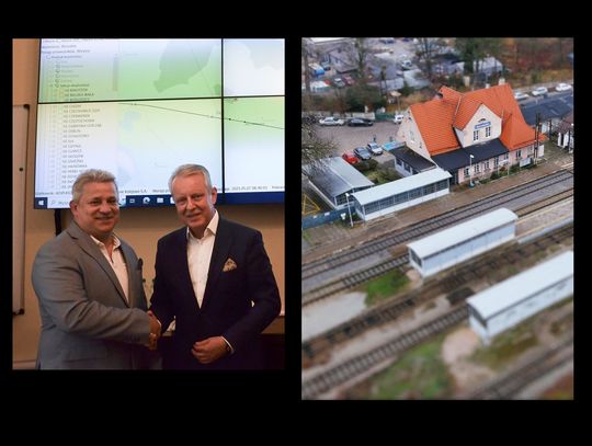 Burmistrz potwierdził deklarację w sprawie dworca PKP