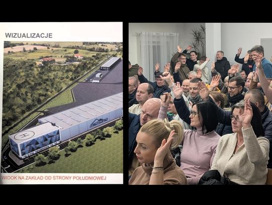 Burzliwe zebranie w Miłoszycach. Boją się tu wielkich zakładów