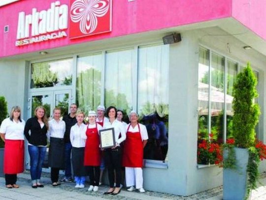 Certyfikat dla "Arkadii"