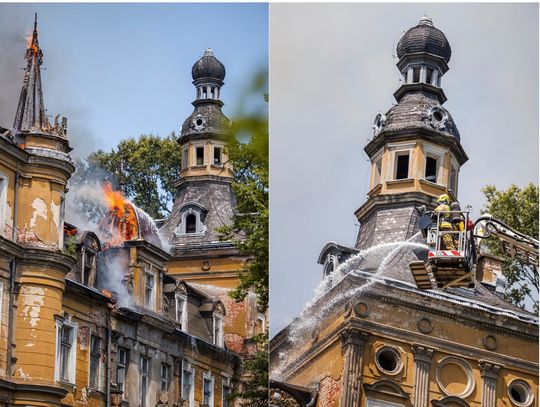 Co wiemy o przyczynie pożaru pałacu?