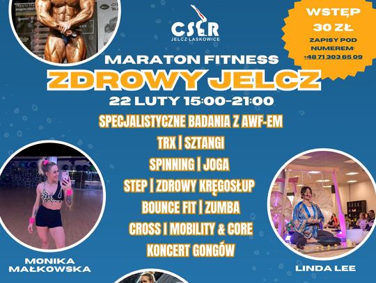 CSiR zaprasza na maraton fitness