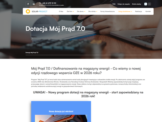 Czy dotacja Mój Prąd 7.0 łączy się z ulgą termomodernizacyjną? | Firma fotowoltaiczna Solar-Project Dotacja Mój Prąd 7.0 - Firma fotowoltaiczna Solar-Project