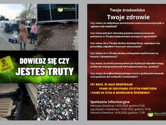 "Czy wiesz, że jesteśmy truci?" Mieszkańcy ruszyli z akcją ulotkową