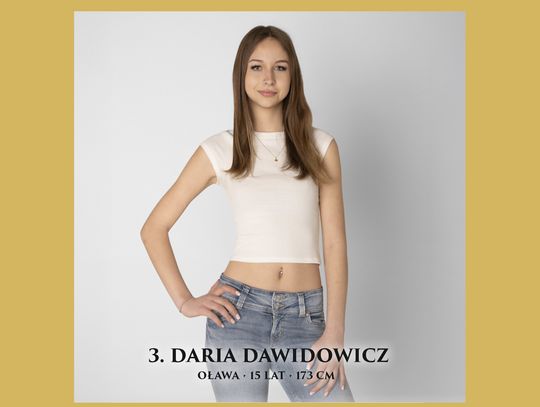 Daria z Oławy w finale Polska Miss Nastolatek Woj. Dolnośląskiego 2026!