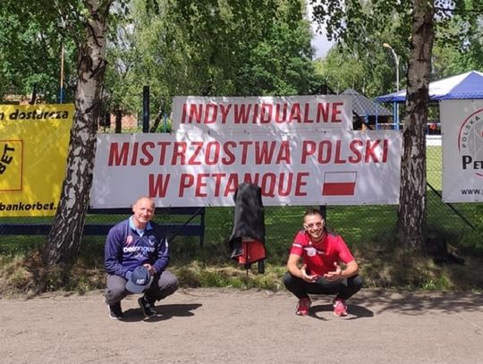 Dariusz i Rafał na mistrzostwach w boule