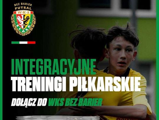 Darmowe treningi piłkarskie dla osób z niepełnosprawnością