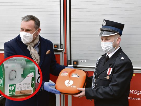 Defibrylator za działalność wolontariacką