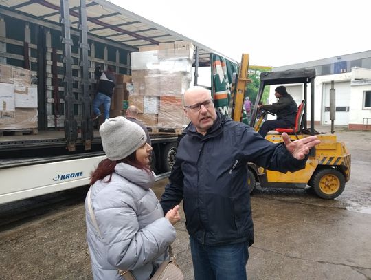 Do Oławy dotarł kolejny transport darów dla Ukrainy