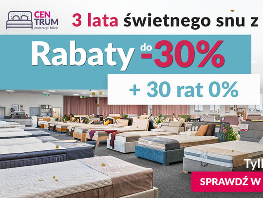 Do Oławy przyjeżdżają po dobry sen. Sypialnioland świętuje 3. urodziny i zaprasza na wyjątkowe promocje