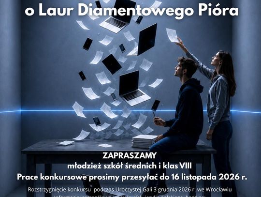 Dolnośląski Konkurs Literacki o Laur Diamentowego Pióra 2026
