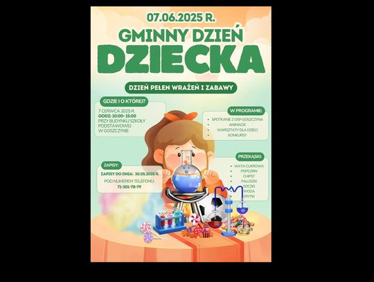 DOMANIÓW Zbliża się Gminny Dzień Dziecka!