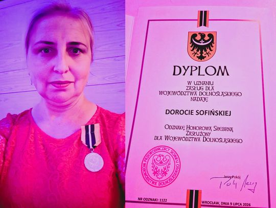 Dorota Sofińska zasłużona dla województwa