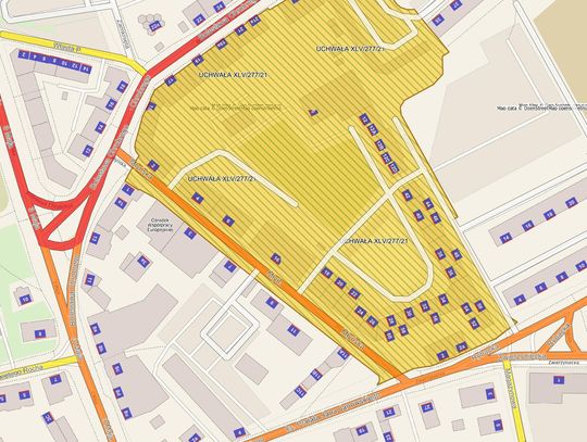 Dotyczy ul. Młyńskiej. Można składać uwagi. 23 lipca dyskusja publiczna.