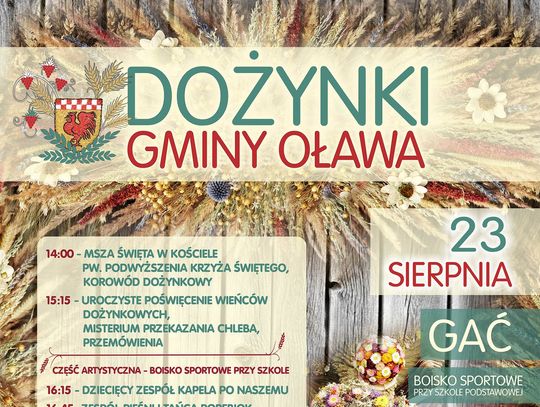Dożynki Gminy Oława w Gaci