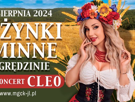 Dożynki w Grędzinie. Zagra "Cleo"