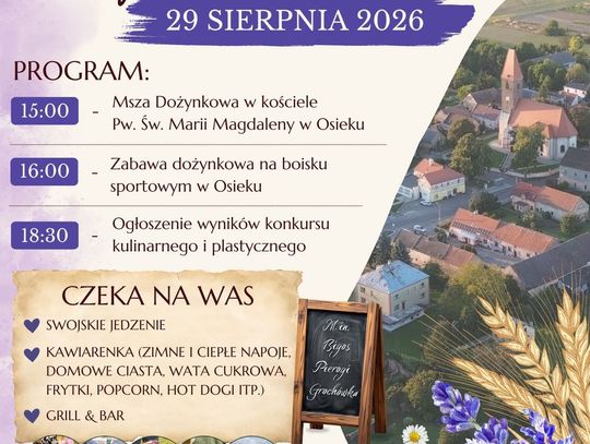 Dożynki Wiejskie w Osieku