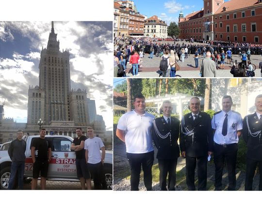Druhowie z OSP Bystrzyca w Warszawie. To dla nich ważny dzień