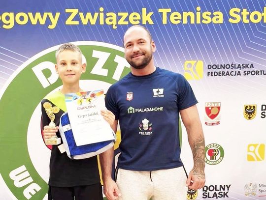 Duży sukces młodego tenisisty stołowego