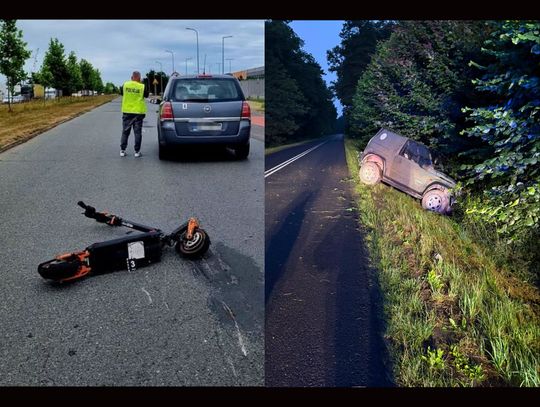 Dwa groźne zdarzenia drogowe jednego dnia