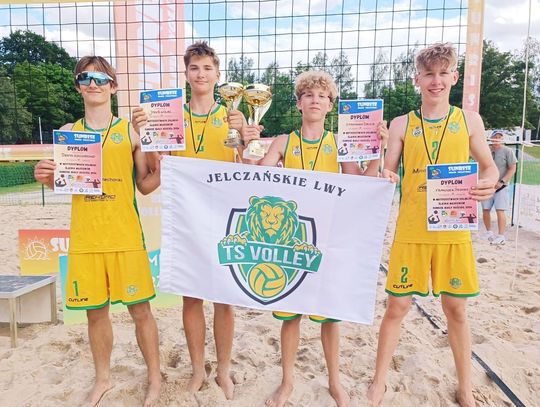 Dwa medale mistrzostw Dolnego Śląska dla siatkarzy z Jelcza-Laskowic
