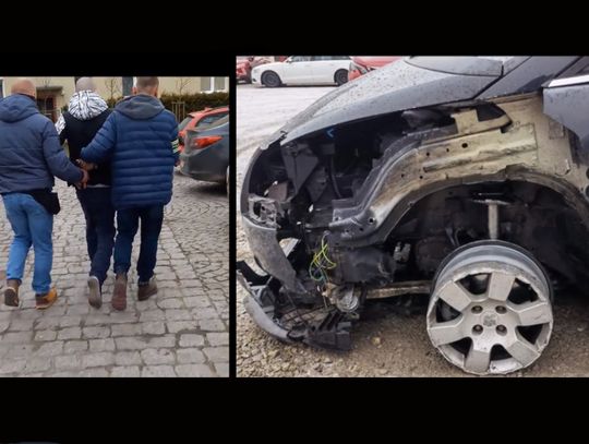 Dwie kolizje, kradzione auto, ucieczka i dwa promile...