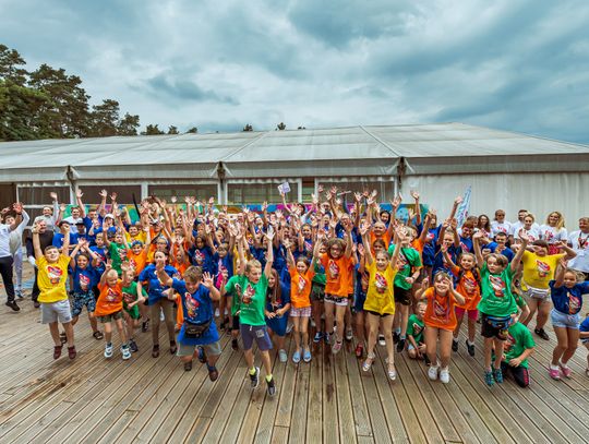 Dzieci z Oławy też pojechały na wakacje z Muszkieterami
