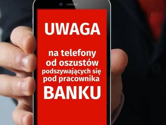 Dzięki czujności seniorki i pracowników banku nie doszło do oszustwa