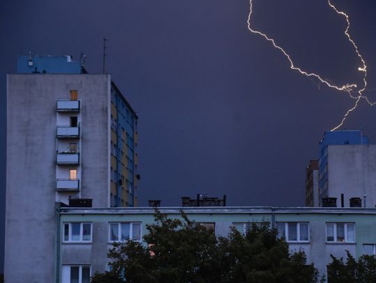 Dziś burze z gradem. UWAŻAJCIE!