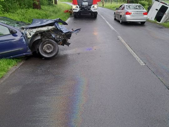 Dziś był trudny poranek na drogach powiatu