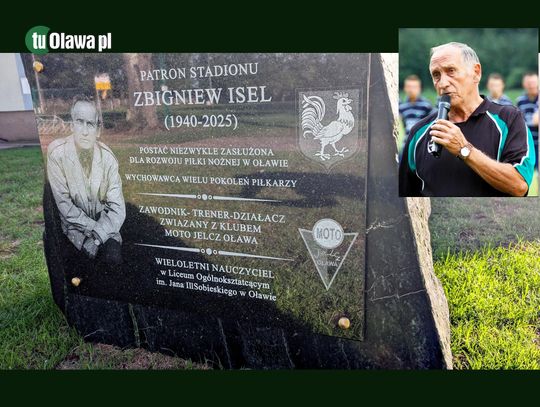 Dziś odsłonięcie tablicy poświęconej trenerowi Iselowi