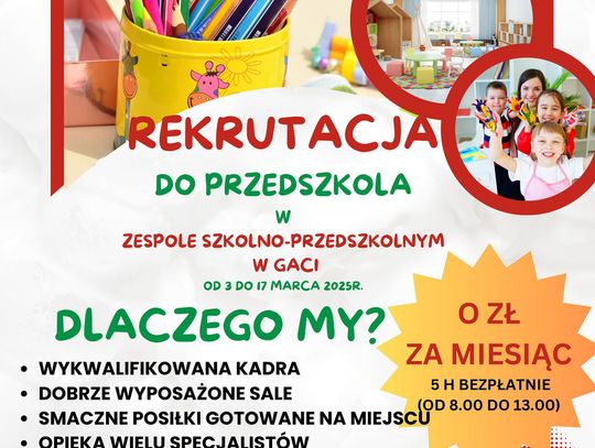 Dziś rusza rekrutacja