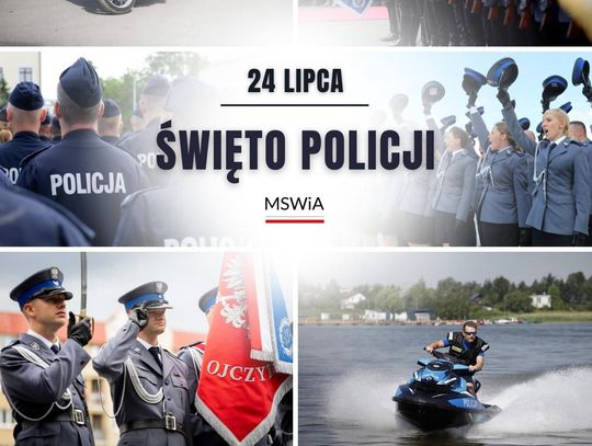 Dziś Święto Policji - życzenia spływają