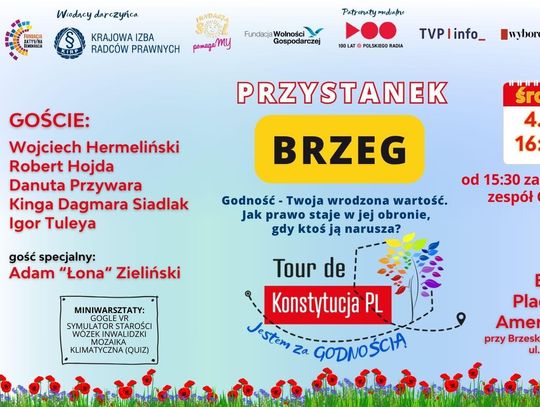 Dziś w Brzegu rusza V edycja Tour de Konstytucja