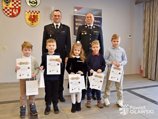 Finał plastycznego konkursu o tematyce pożarniczej Finał plastycznego konkursu o tematyce pożarniczej