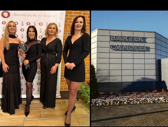 Firma "Bartek Candles" dostała Dolnośląski Klucz Sukcesu! Firma "Bartek Candles" dostała Dolnośląski Klucz Sukcesu!