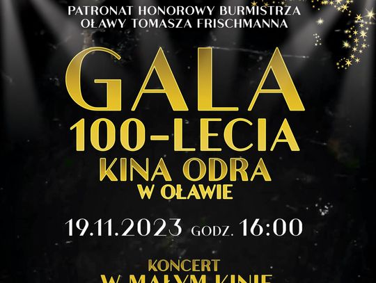 Gala z okazji 100-lecia Kina Odra