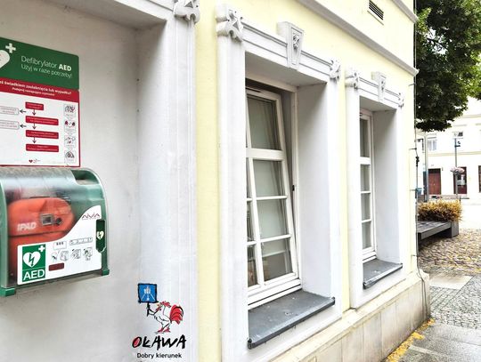 Gdzie w Oławie są urządzenia ratujące życia