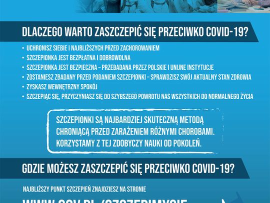 Gmina Oława - telefon dla potrzebujących dowozu na szczepienie