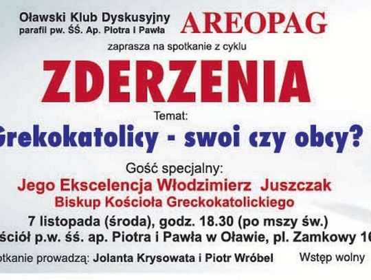 Grekokatolicy - swoi czy obcy?