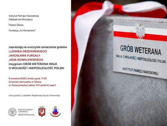Groby kolejnych weteranów będą oznaczone