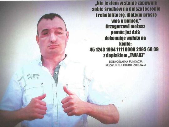 Grzegorz prosi o pomoc