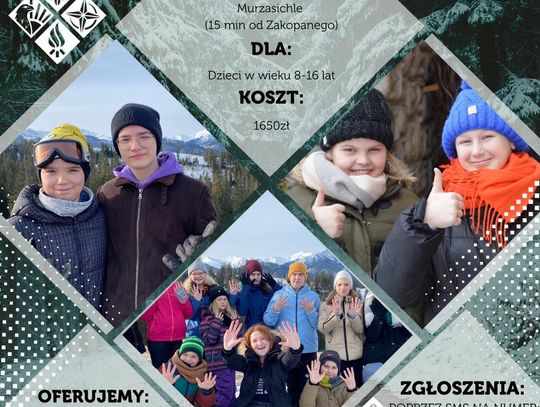 Hufiec ZHP w Oławie zaprasza na ferie zimowe z harcerzami