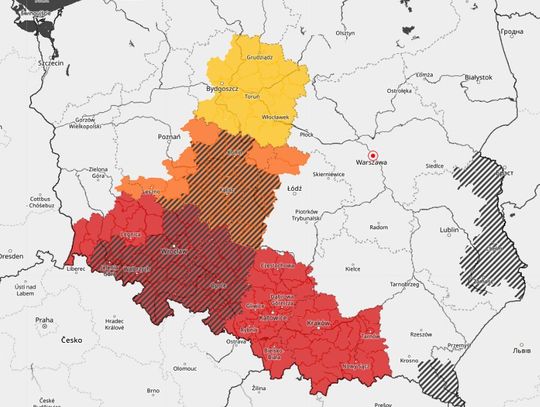 IMGW o aktualnej sytuacji meteorologicznej